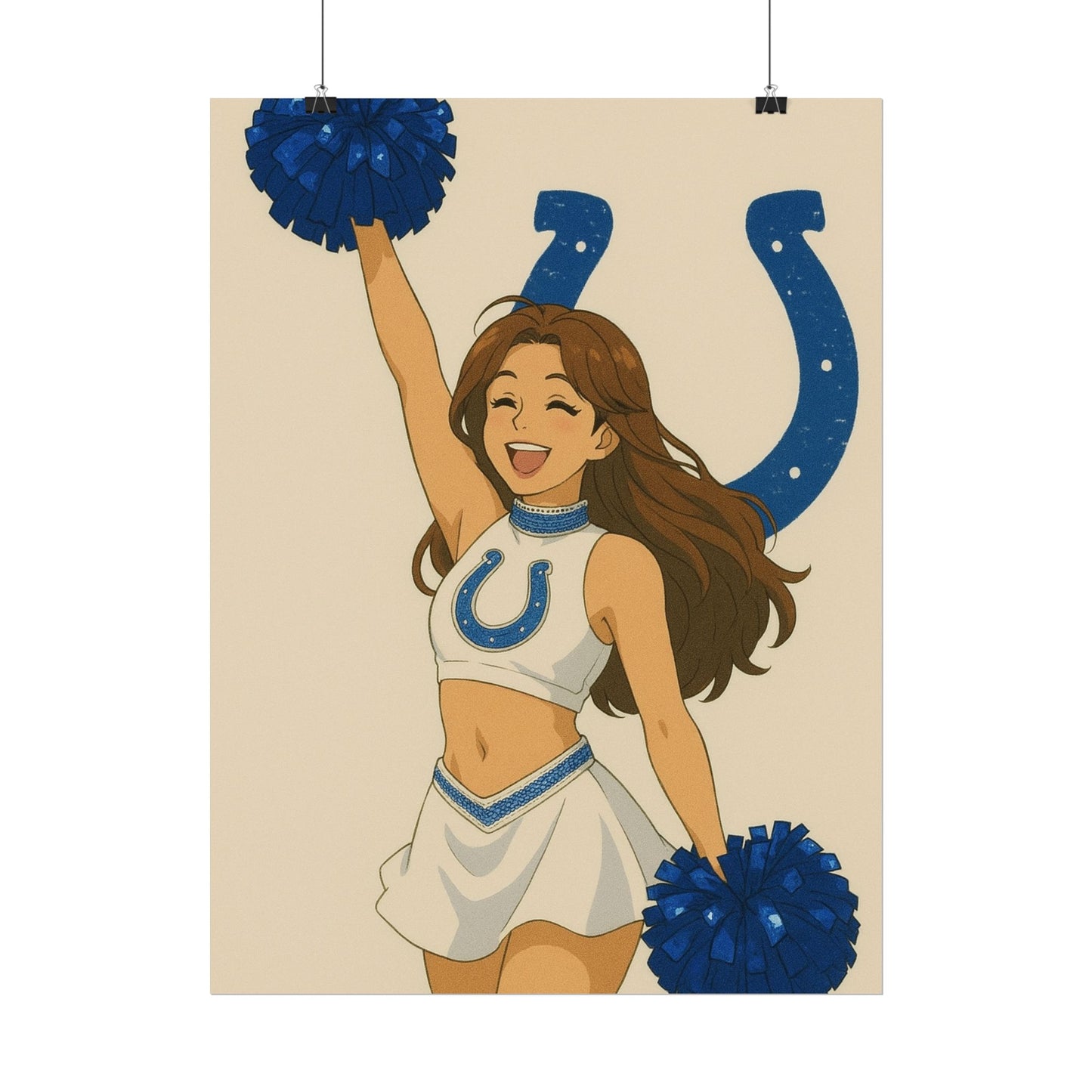 Loco Fits Anime Girls 'Colts Cheerleader 2' Poster