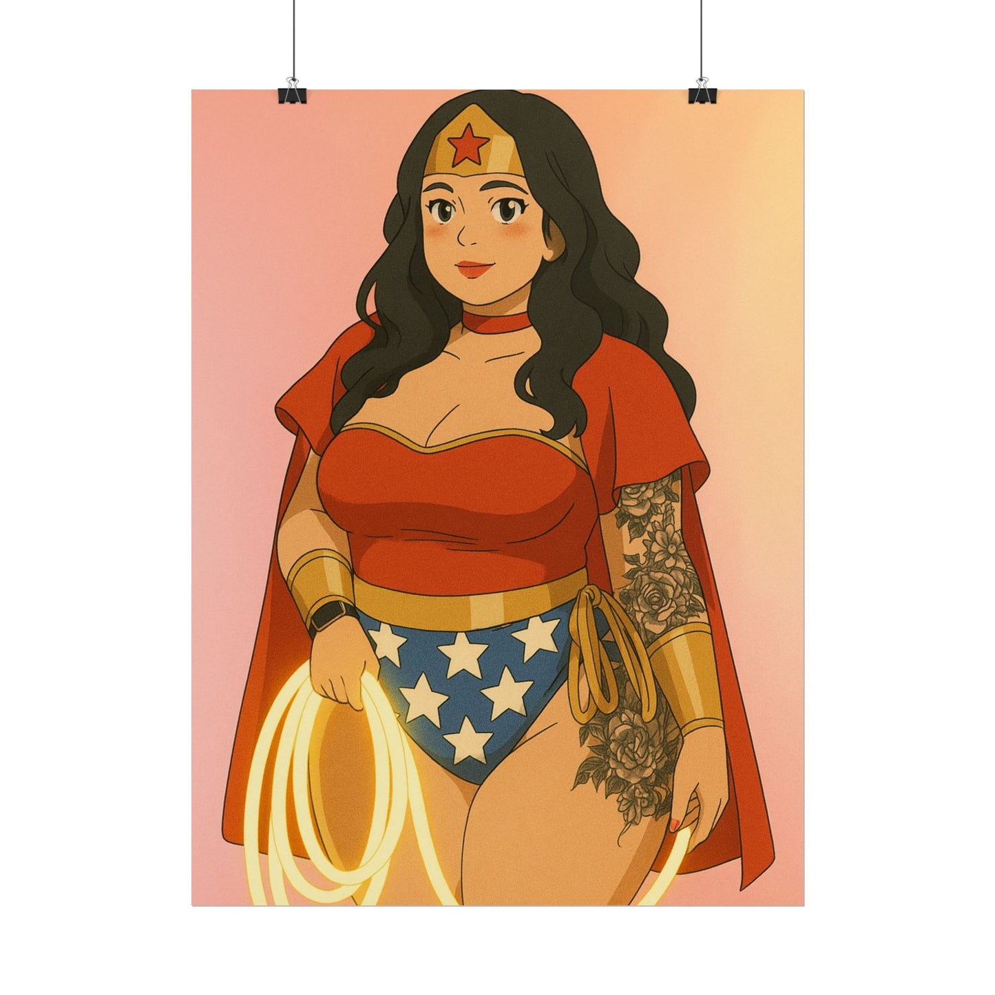 Loco Fits Anime Girls 'Lasso Of Truth' Poster