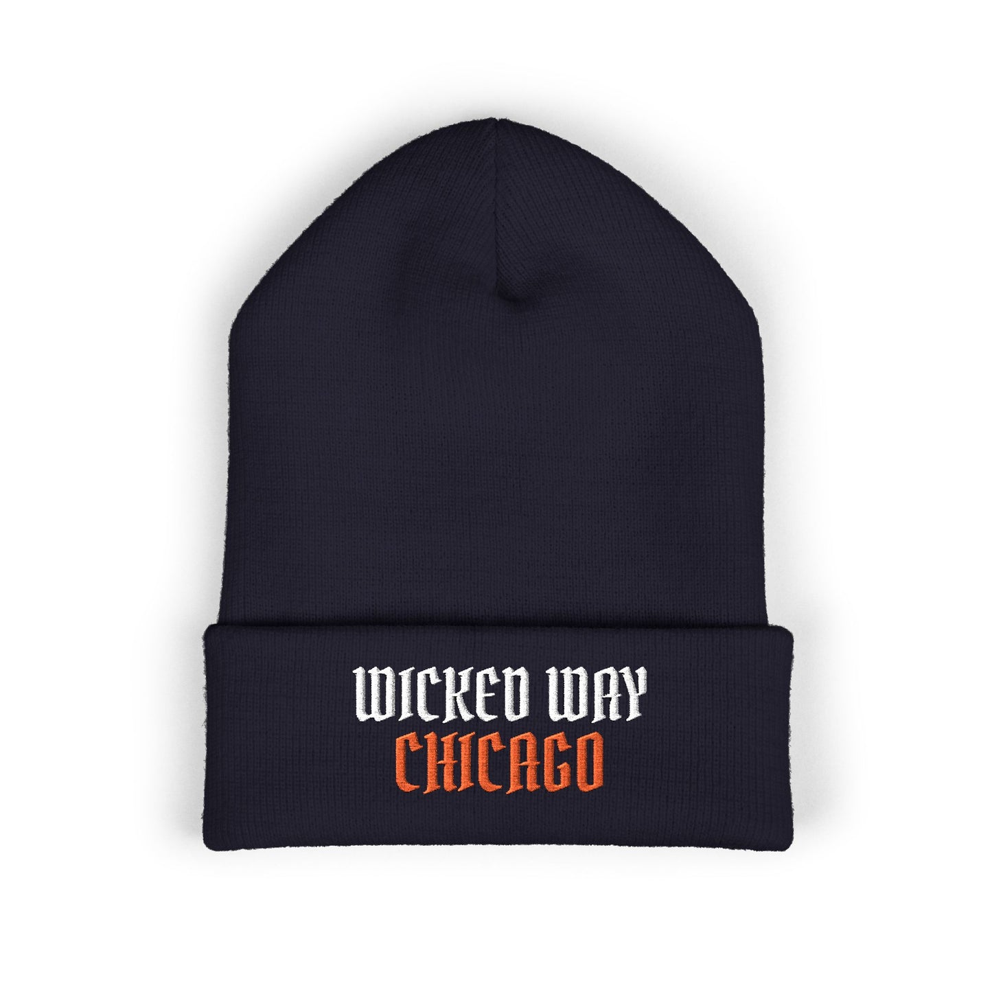 "Wicked Way" Chicago Cuffed Beanie