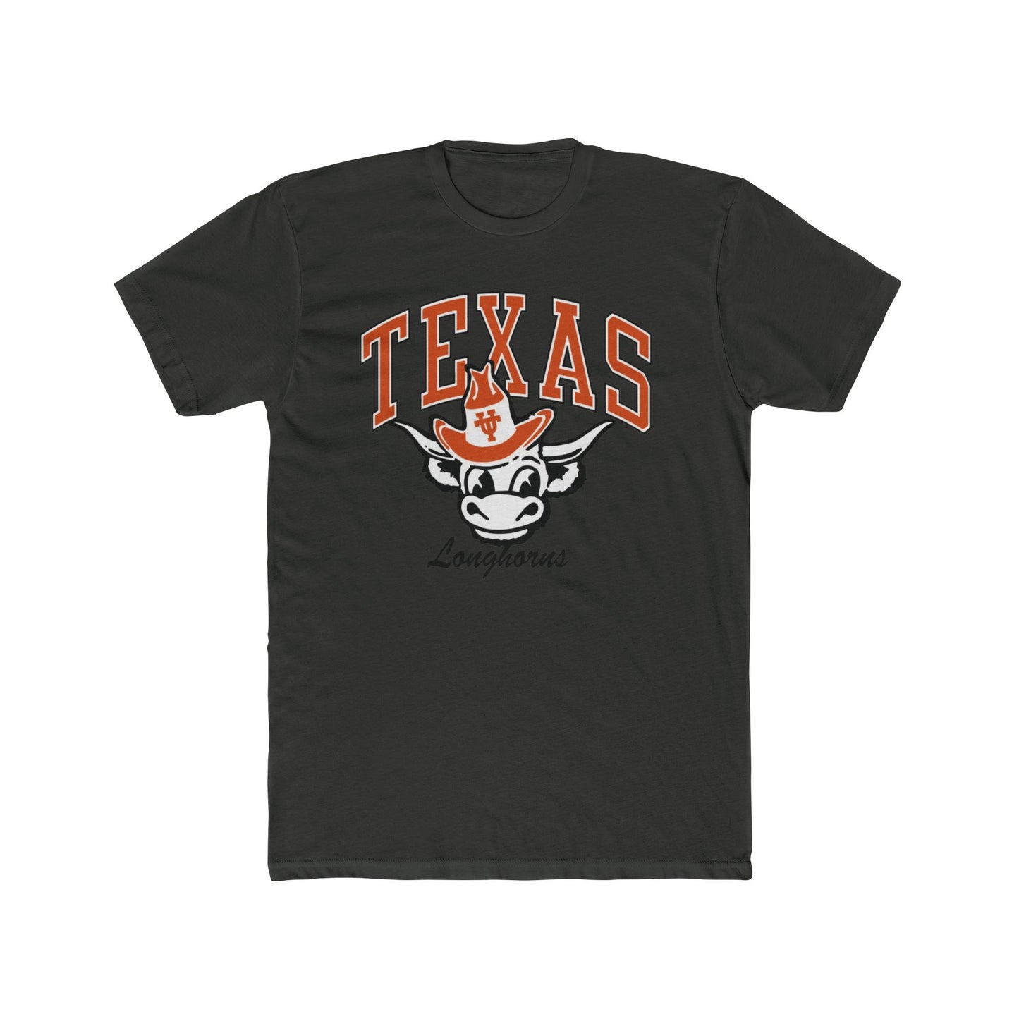 'Texas Longhorns Bevo' Cotton Crew Tee