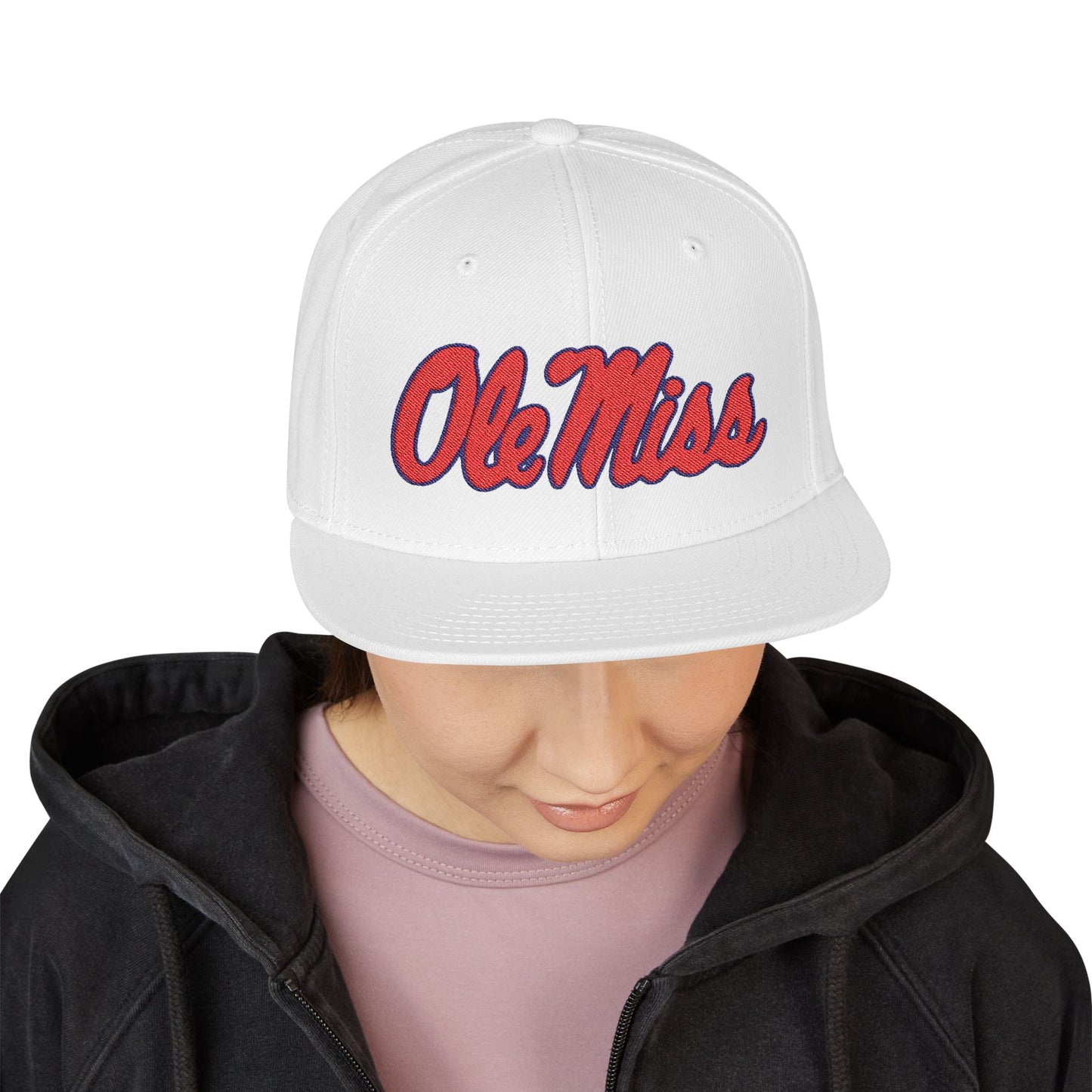 'Ole Miss Script' Logo Snapback