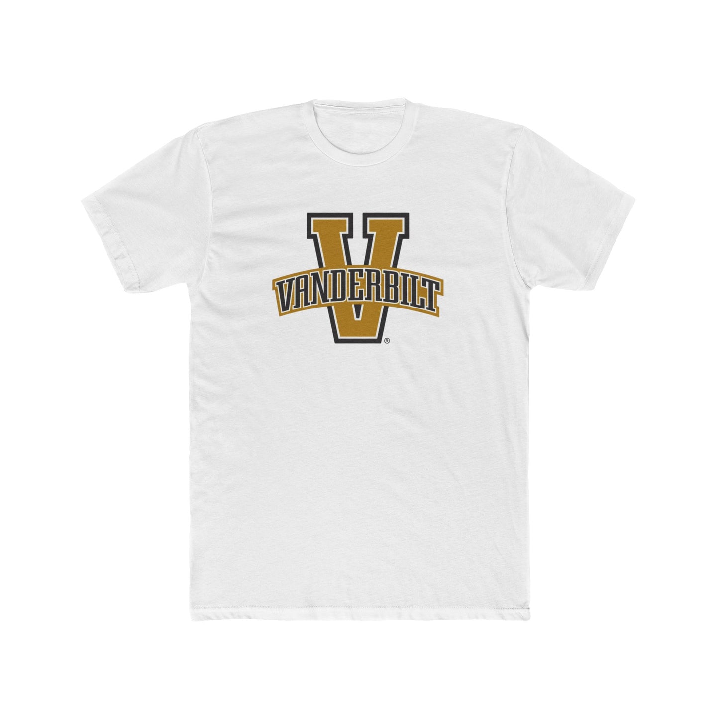 'Vanderbilt V' Pocket Logo Cotton Crew Tee