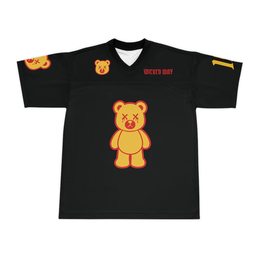 "Wicked Way" #15 Mahomes Deady Bears Football Jersey
