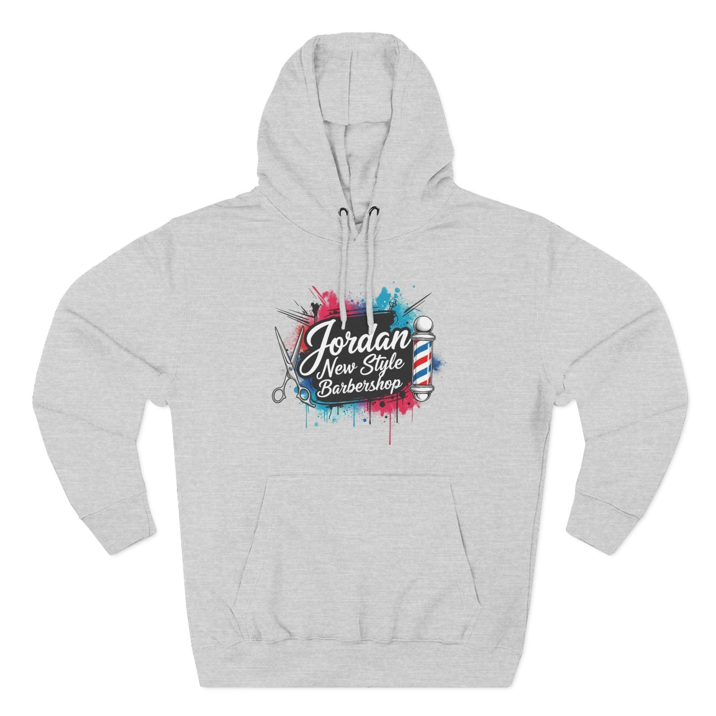 Jordan New Style Barbershop Alternative Logo V2 College Hoodie