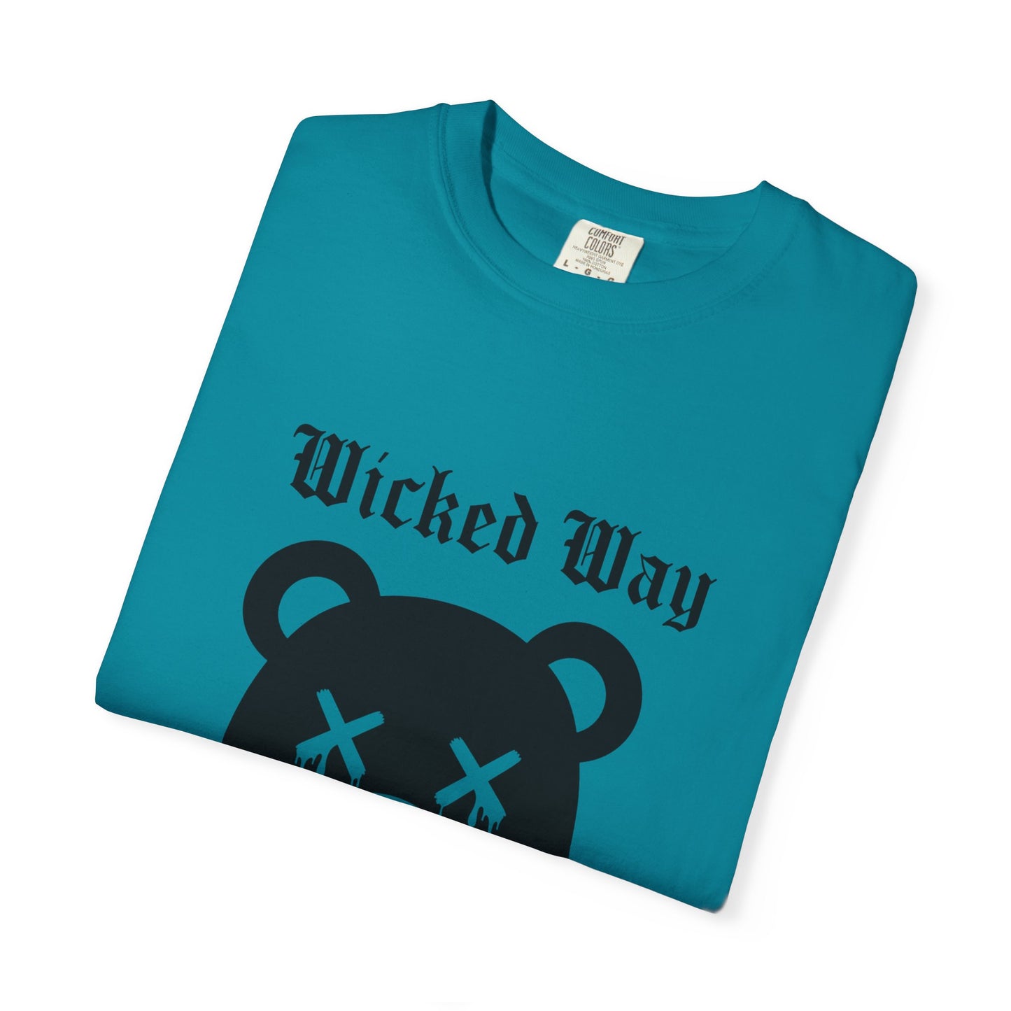 "Wicked Way" Dead Bear Head T-Shirt (Multi Color Options)