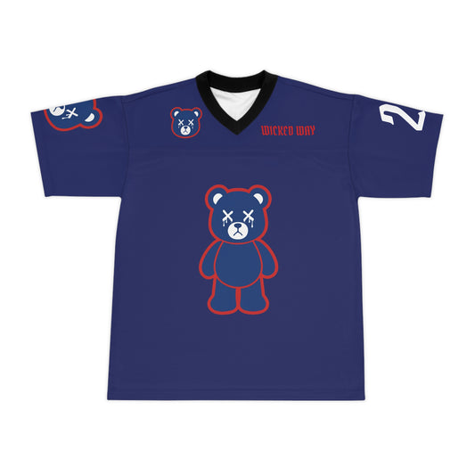 "Wicked Way" #29 Tracy Jr. Deady Bears Football Jersey