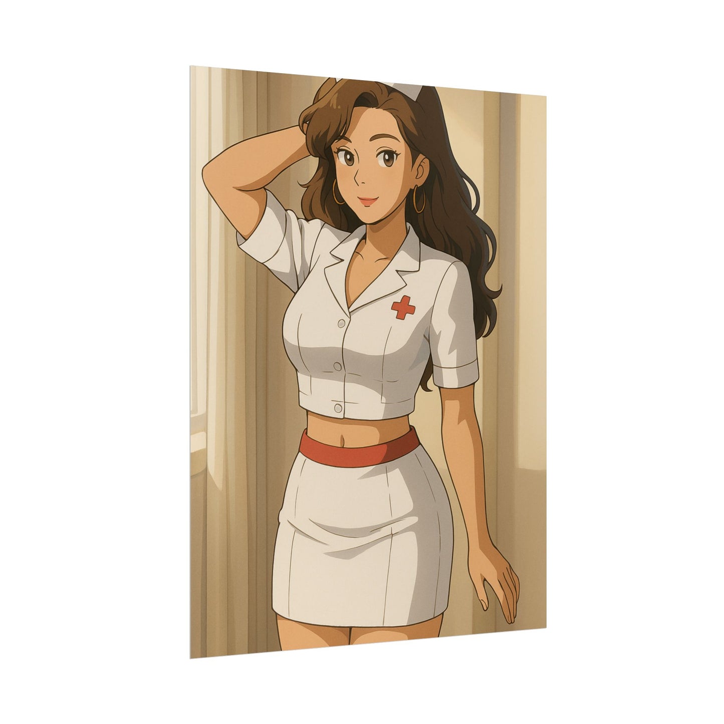 Loco Fits Anime Girls 'Naughty Nurse' Poster