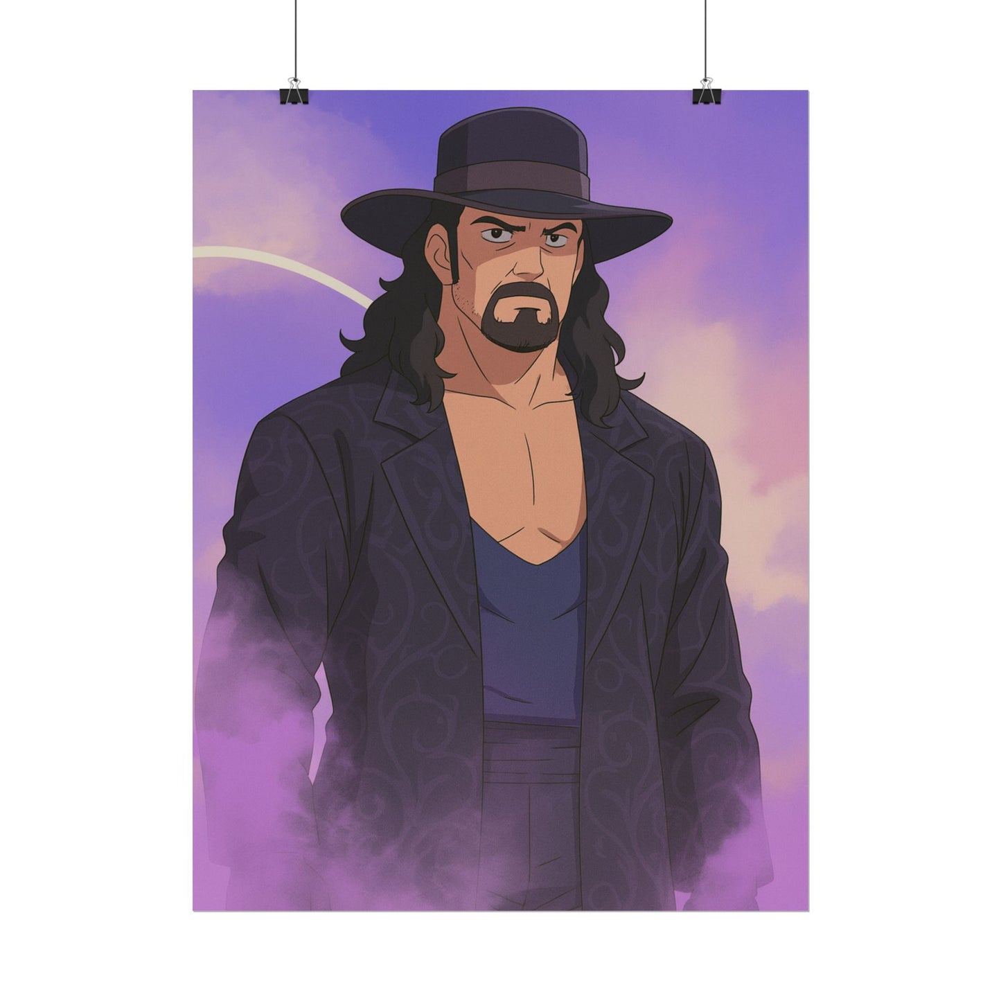 Loco Fits Anime Wrestling 'Here Comes the Deadman' Poster