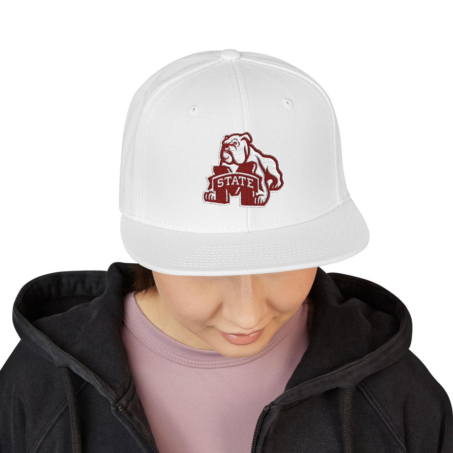'Mississippi State Bulldog Bully' Logo Snapback