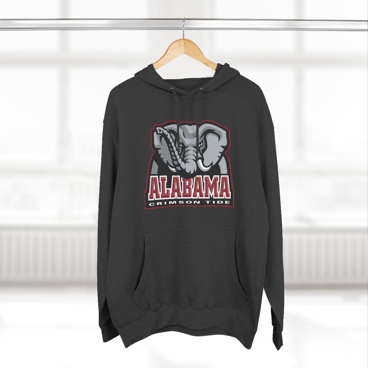 'Alabama Crimson Tide Big Al' Three-Panel Fleece Hoodie