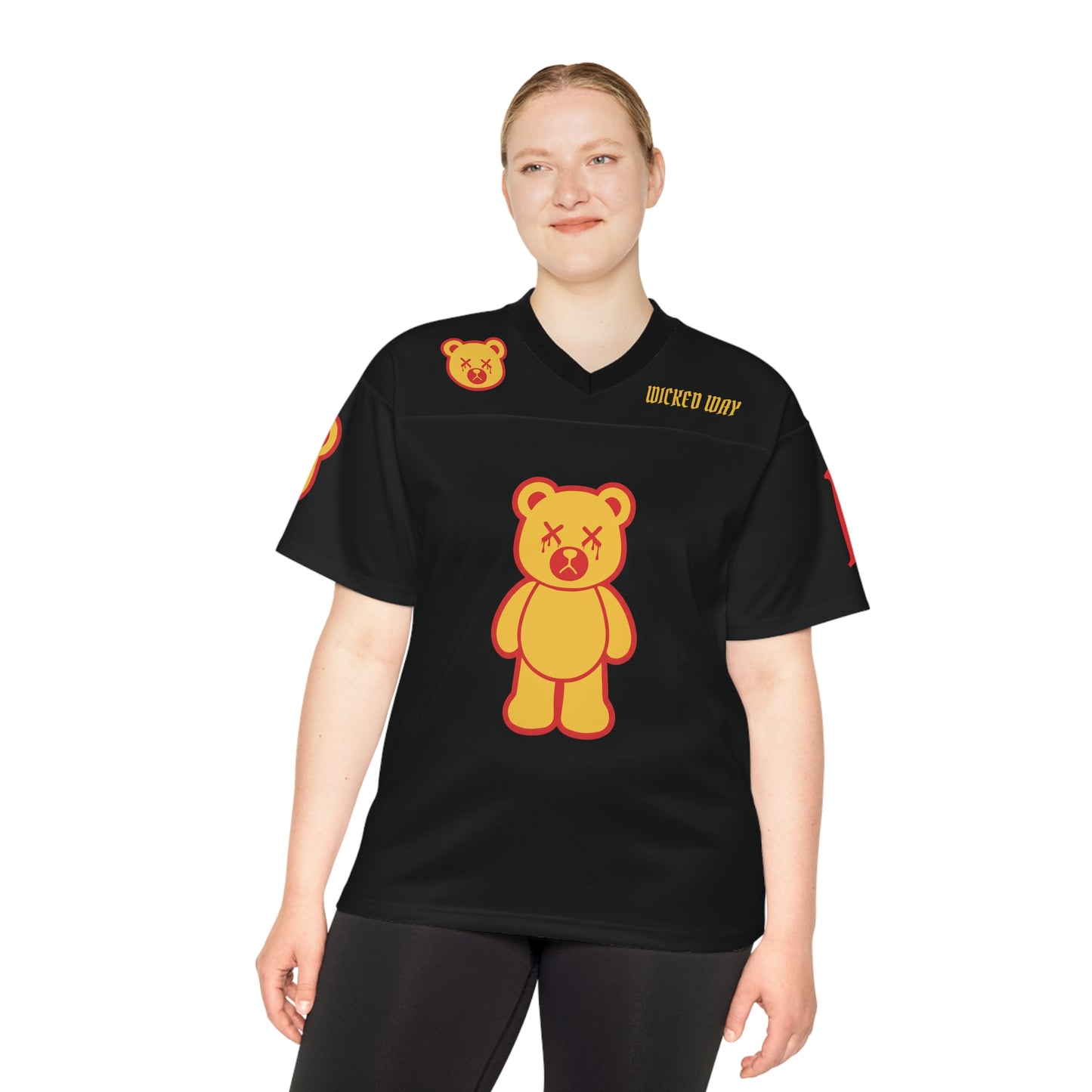 "Wicked Way" #10 Pacheco Deady Bears Football Jersey