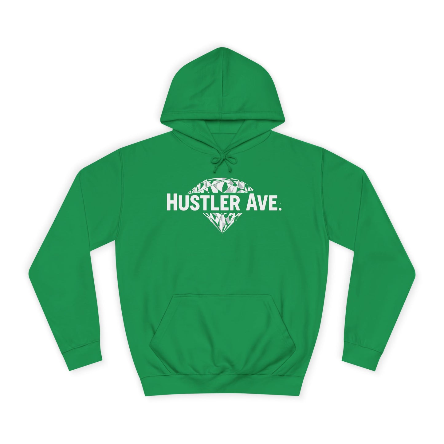 Base "Hustler Ave" Diamond Status College Hoodie
