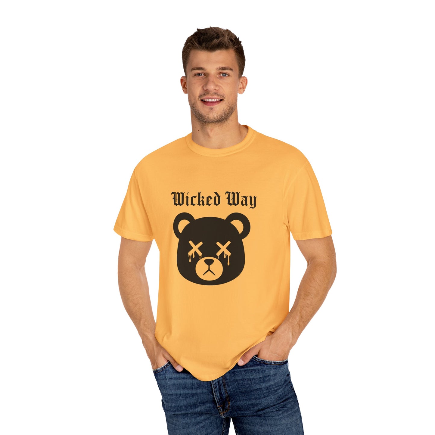 "Wicked Way" Dead Bear Head T-Shirt (Multi Color Options)