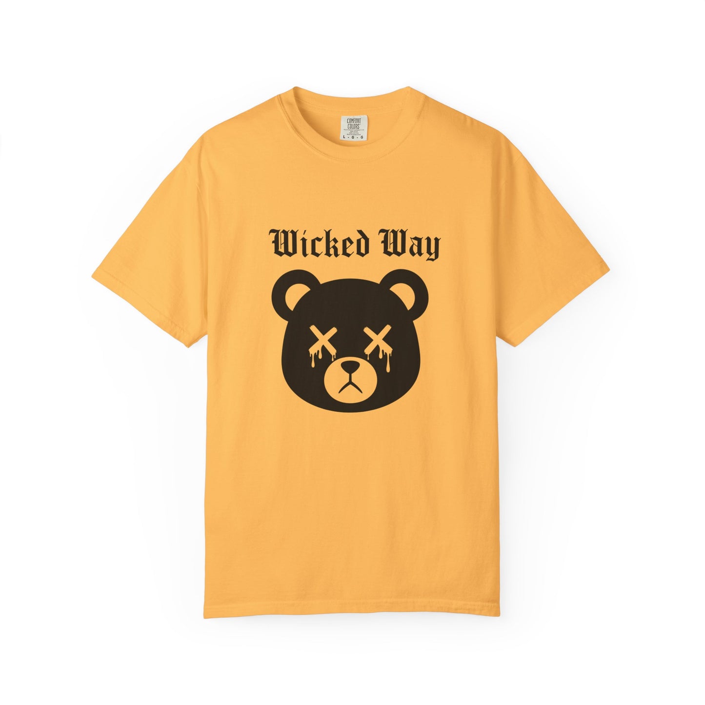 "Wicked Way" Dead Bear Head T-Shirt (Multi Color Options)