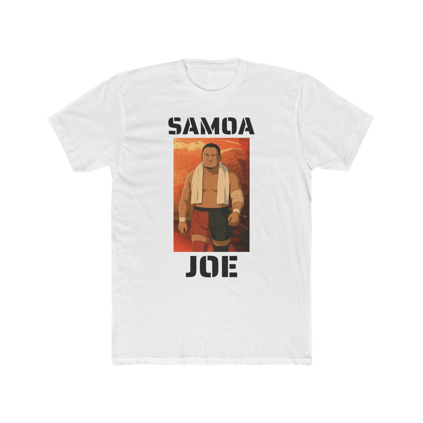 Loco Fits Anime Wrestling 'Samoa Joe' Cotton Crew Tee