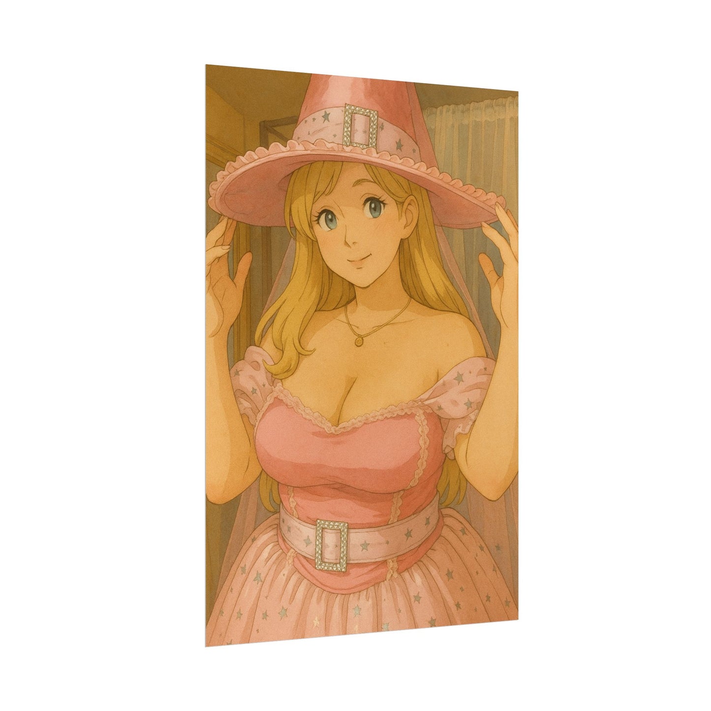 Loco Fits Anime Girls 'Good Witch' Poster