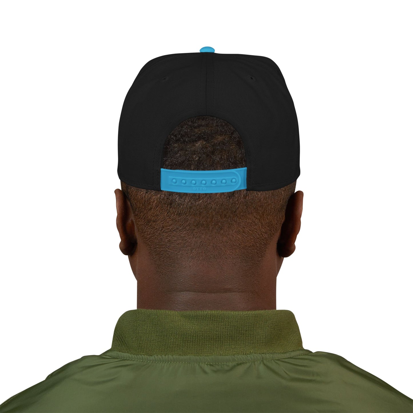 Jordan Barbershop White Text Snapback