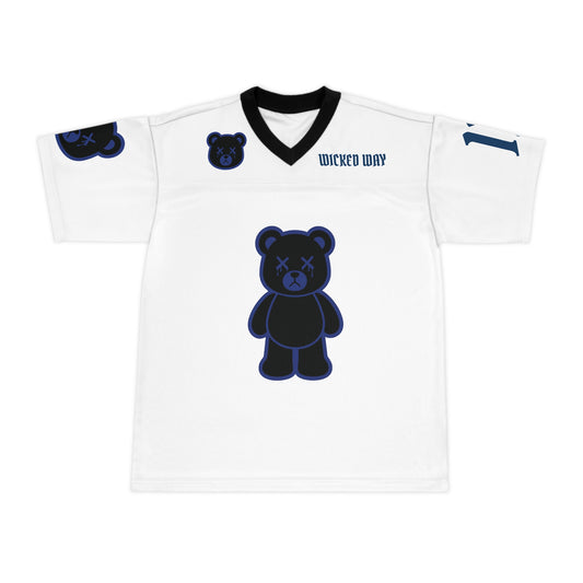 "Wicked Way" #17 Jones Deady Bears Football Jersey