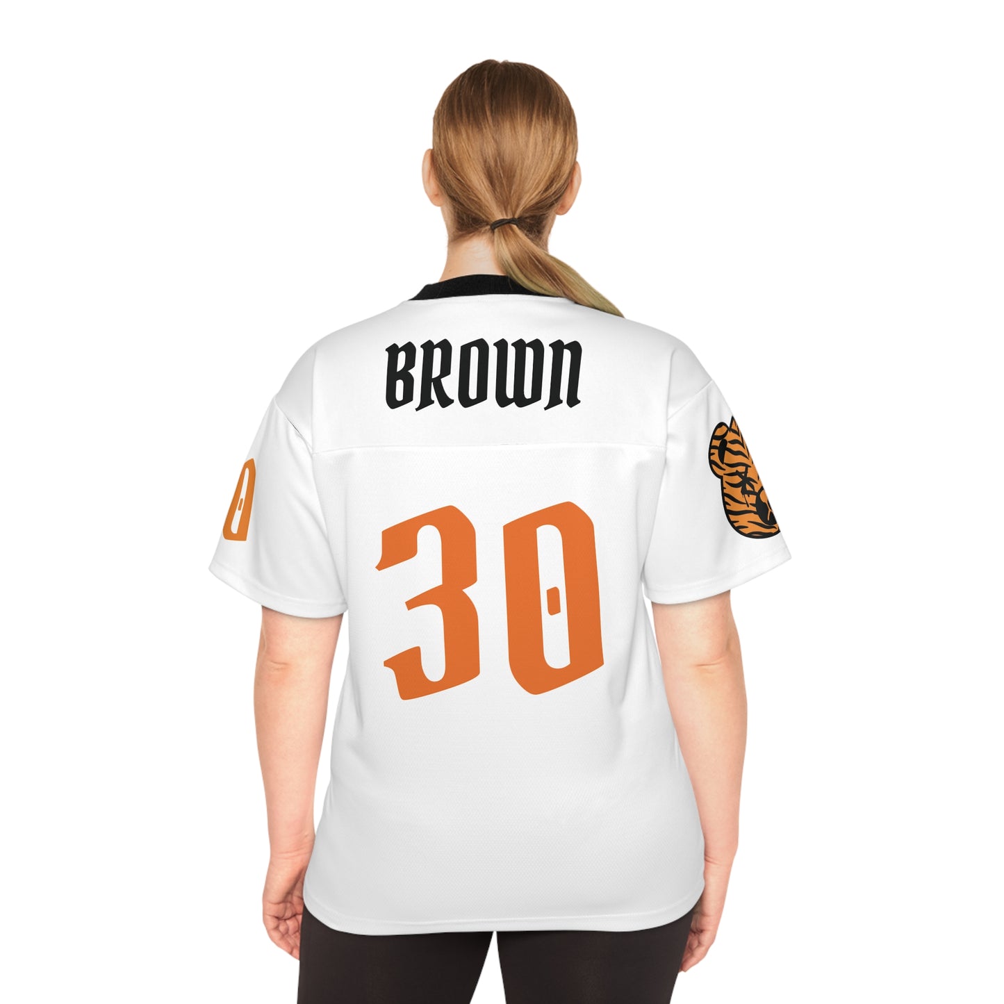 "Wicked Way" #30 Brown Deady Bears Football Jersey