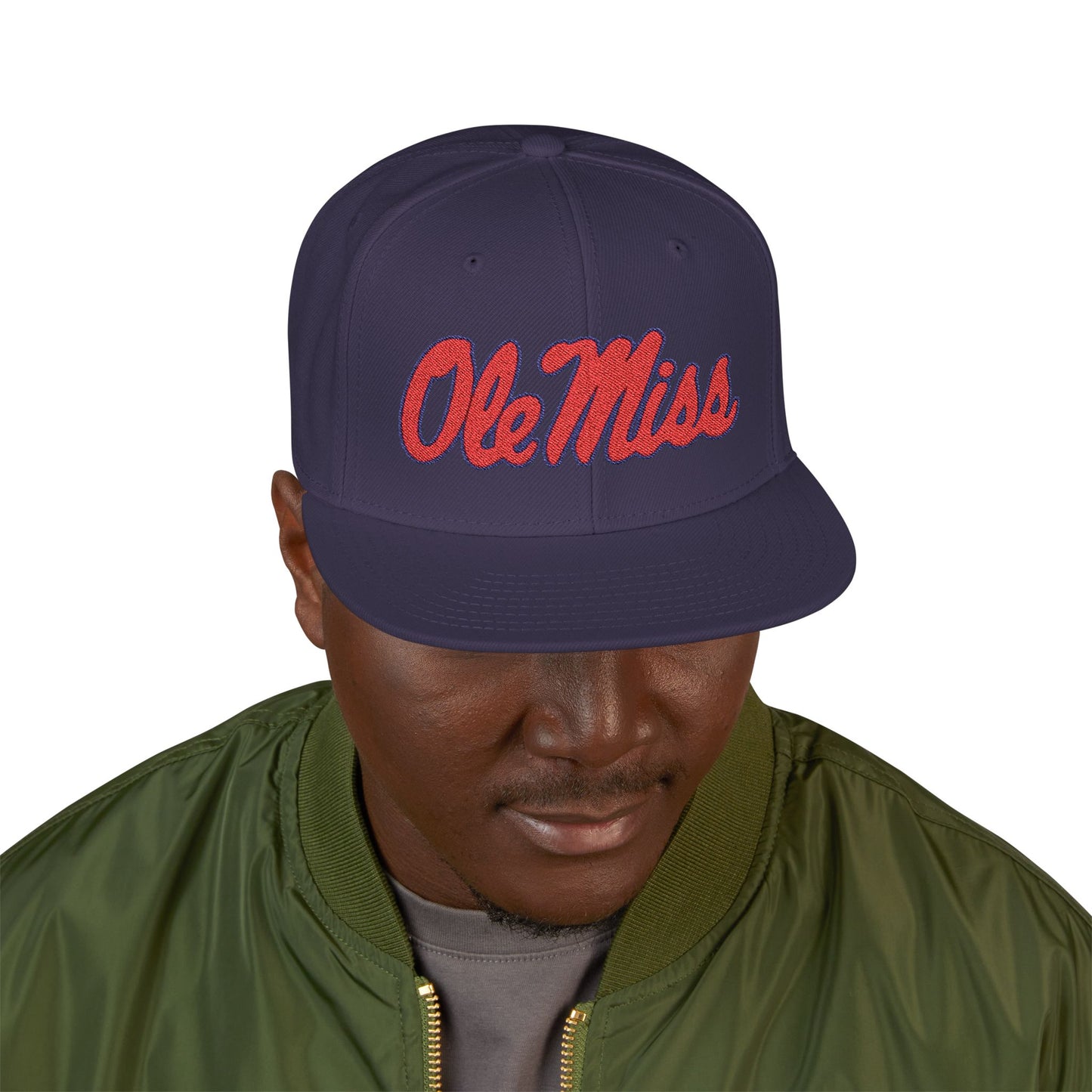'Ole Miss Script' Logo Snapback