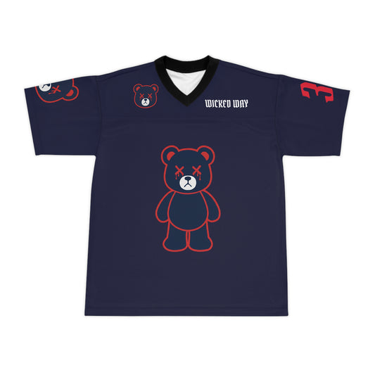"Wicked Way" #32 Henderson Deady Bears Football Jersey
