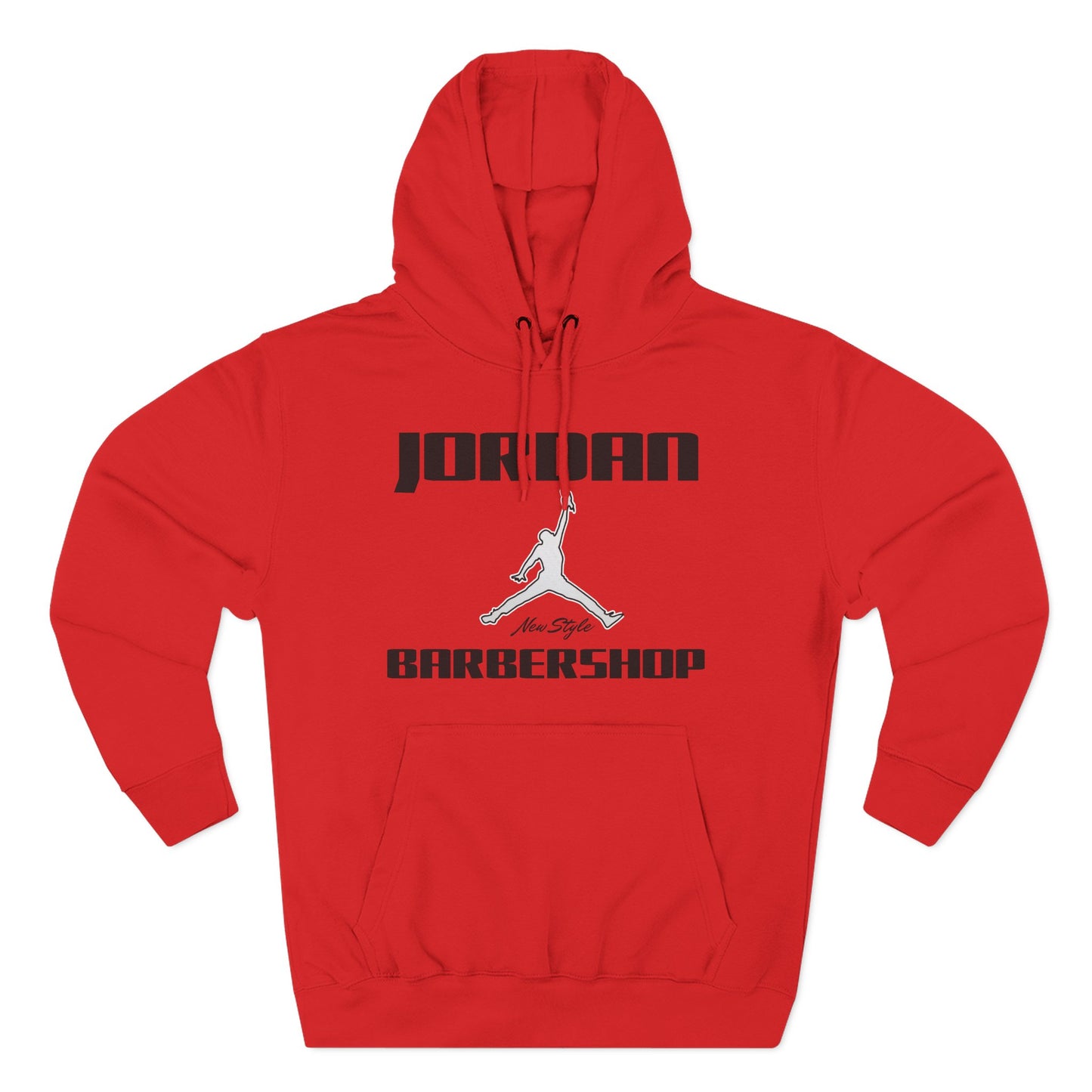 Jordan New Style Barbershop Fleece Hoodie (New Black Font)