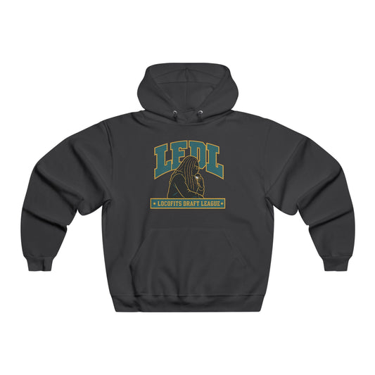 LocoFits Draft League LFDL Portrait Silhouette NC Men's NUBLEND® Hooded Sweatshirt