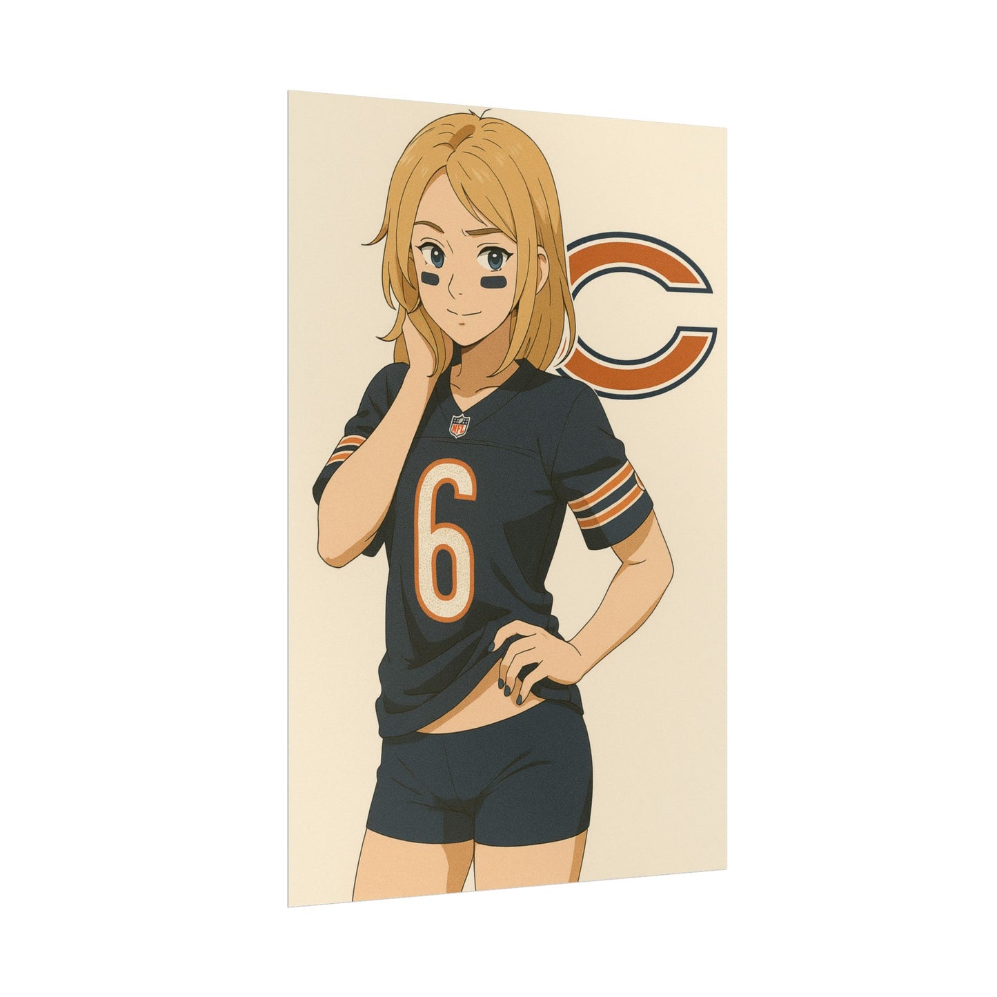 Loco Fits Anime Girls 'Bears Girl 4' Poster