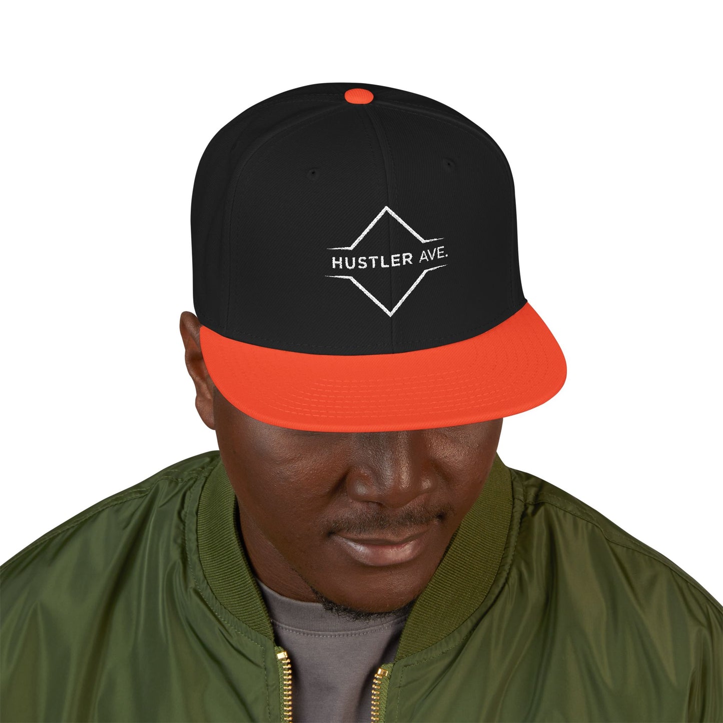 Base "Hustler Ave" Avalanche Motion Snapback (Multi Color Options)