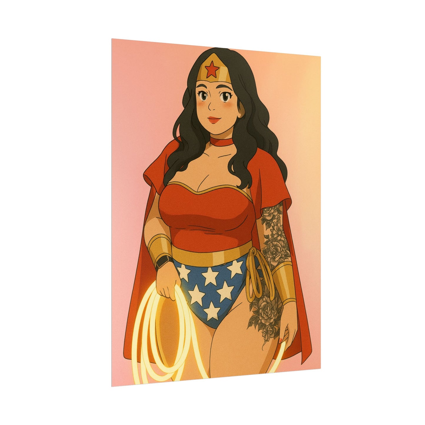 Loco Fits Anime Girls 'Lasso Of Truth' Poster