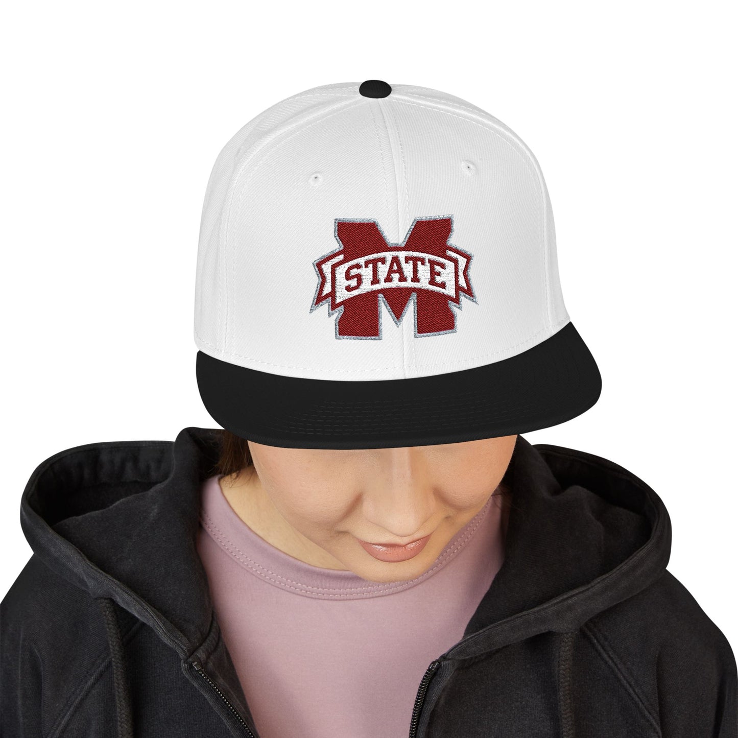 'Mississippi State M' Logo Snapback