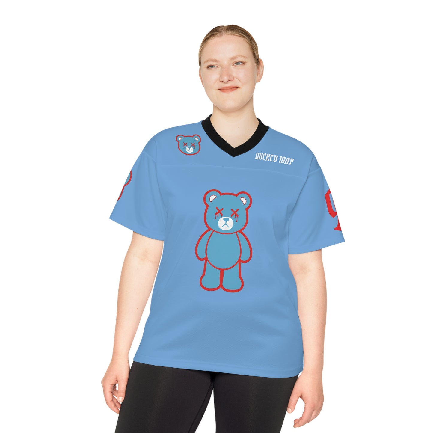 "Wicked Way" #98 Simmons Deady Bears Football Jersey