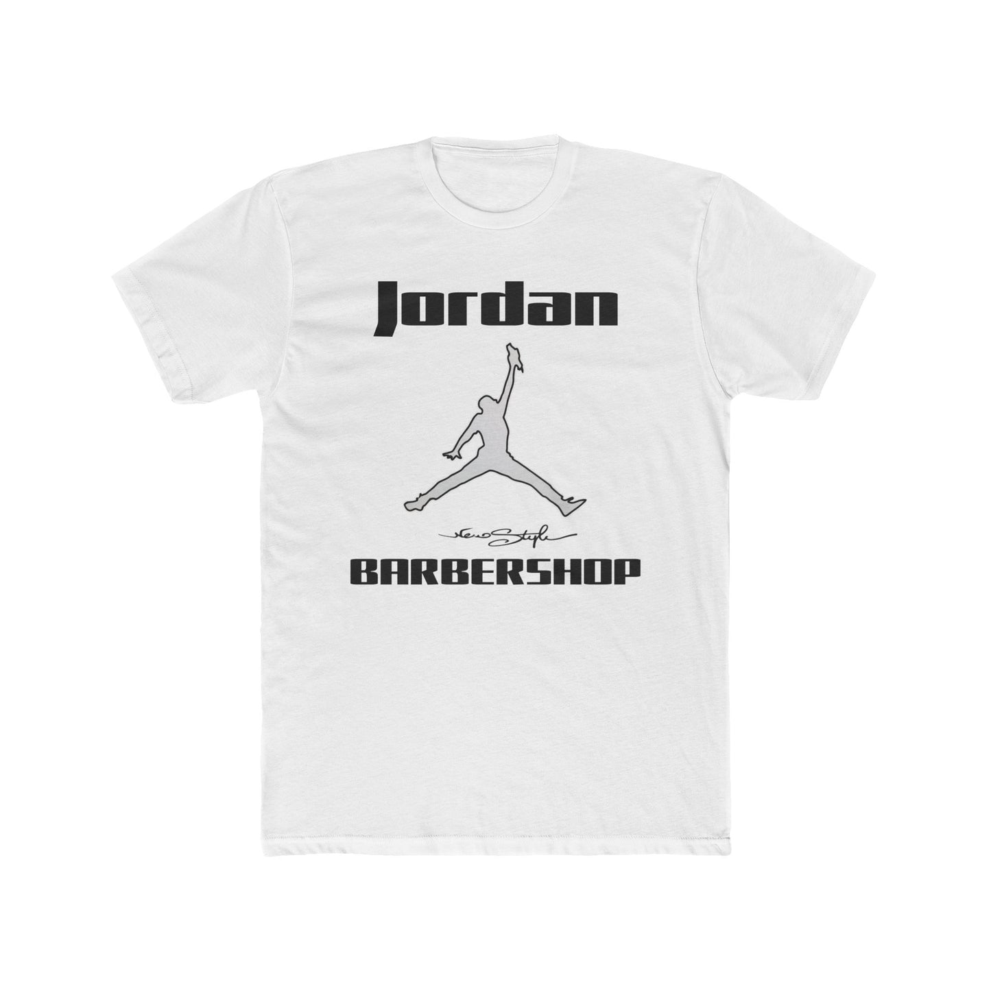 Jordan New Style Barbershop Cotton Crew T-Shirt