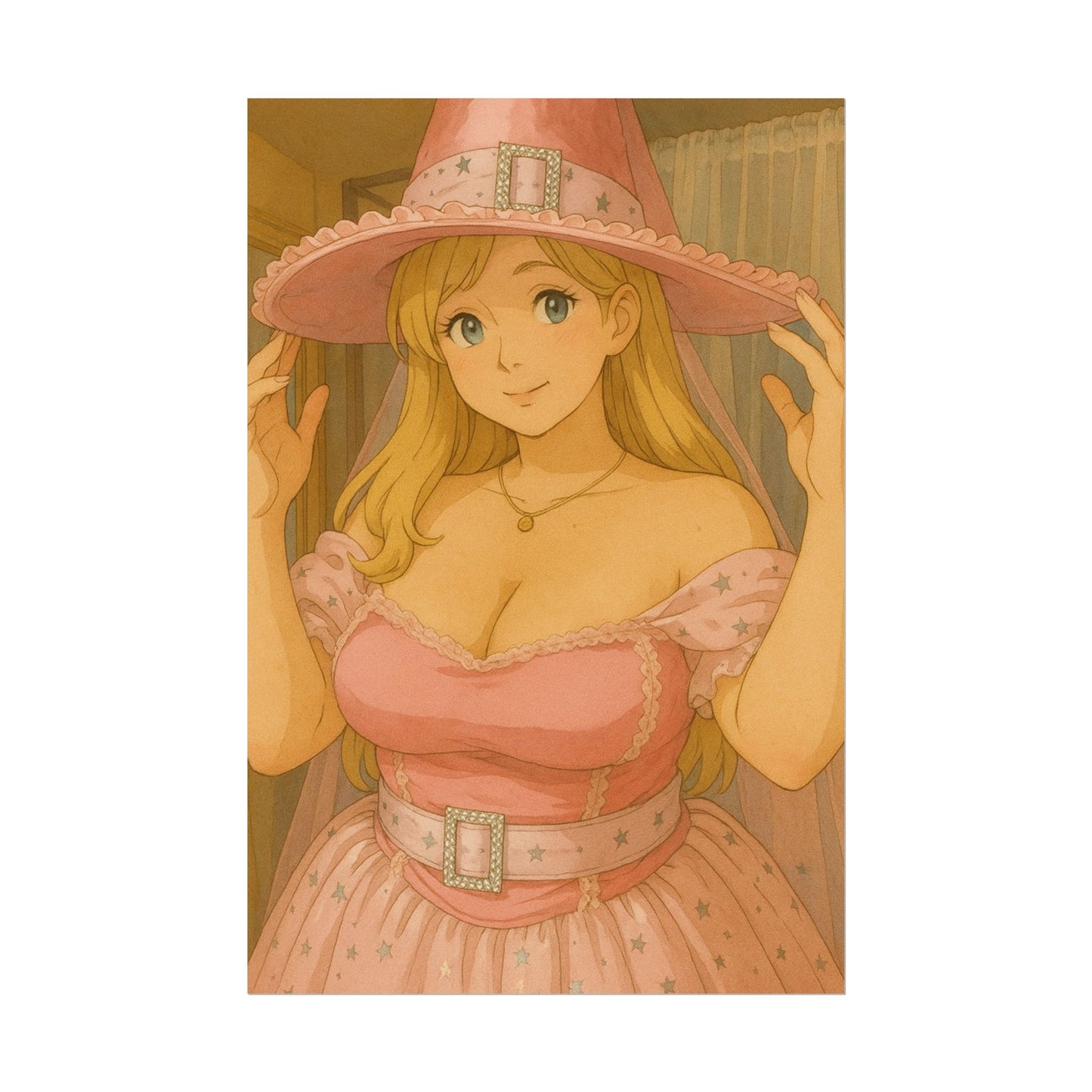 Loco Fits Anime Girls 'Good Witch' Poster