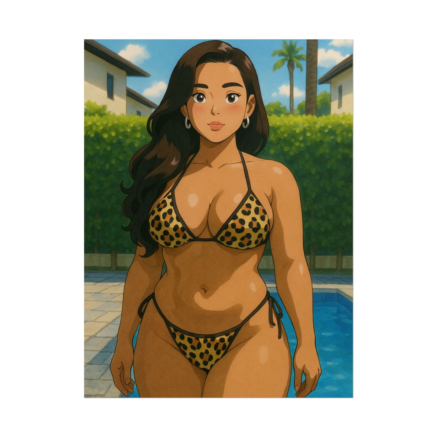 Loco Fits Anime Girls 'Humeda' Poster