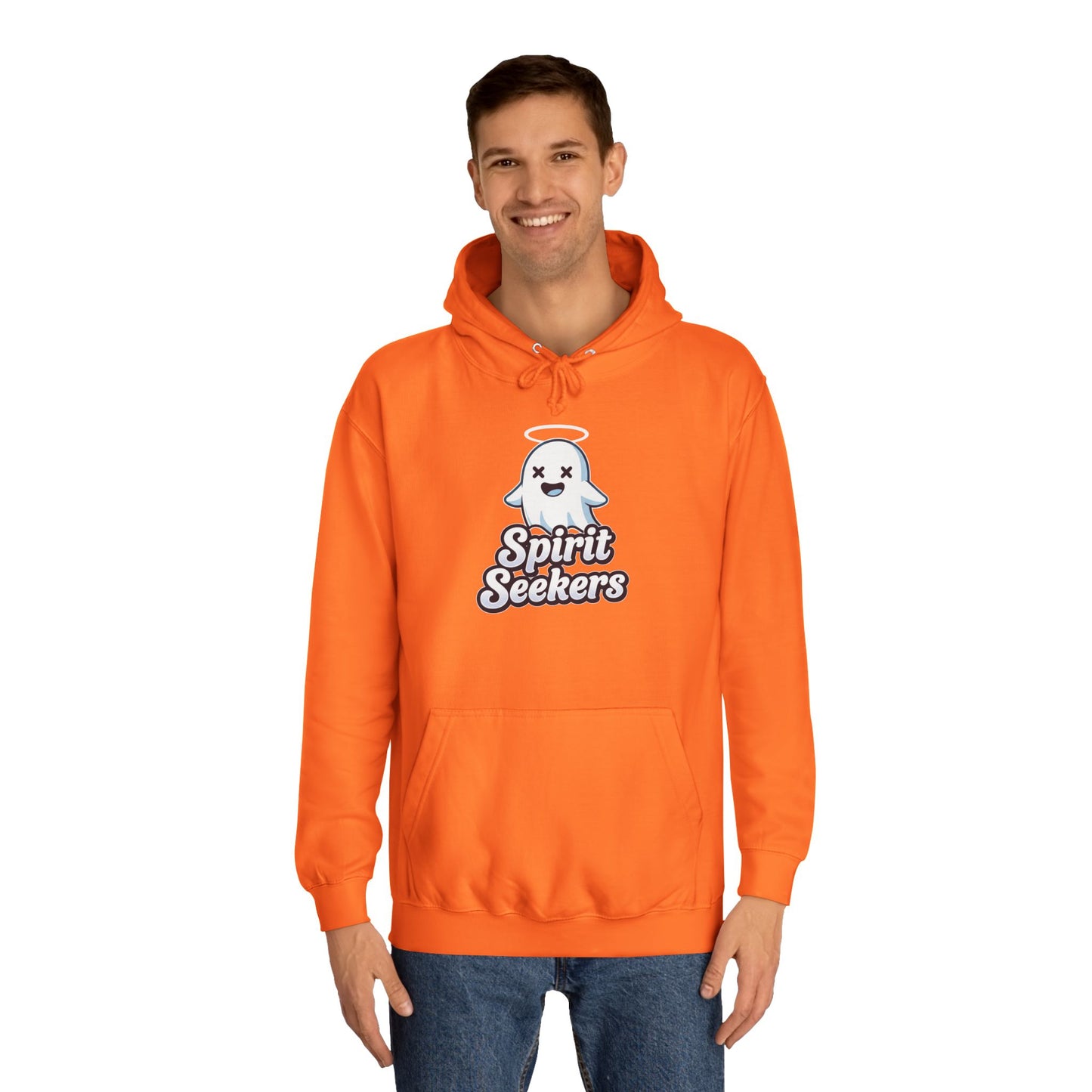 Spirit Seekers Friendly Ghost College Hoodie