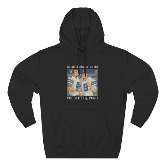 Anime Football 'Quarterback Club Prescott & Romo' Three-Panel Fleece Hoodie