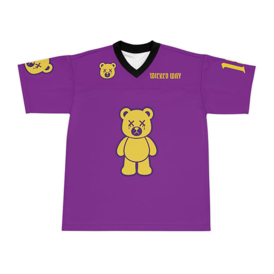 "Wicked Way" #18 Jefferson Deady Bears Football Jersey