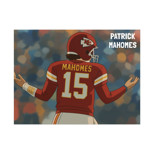 Loco Fits Anime Football 'Patrick Mahomes' Poster