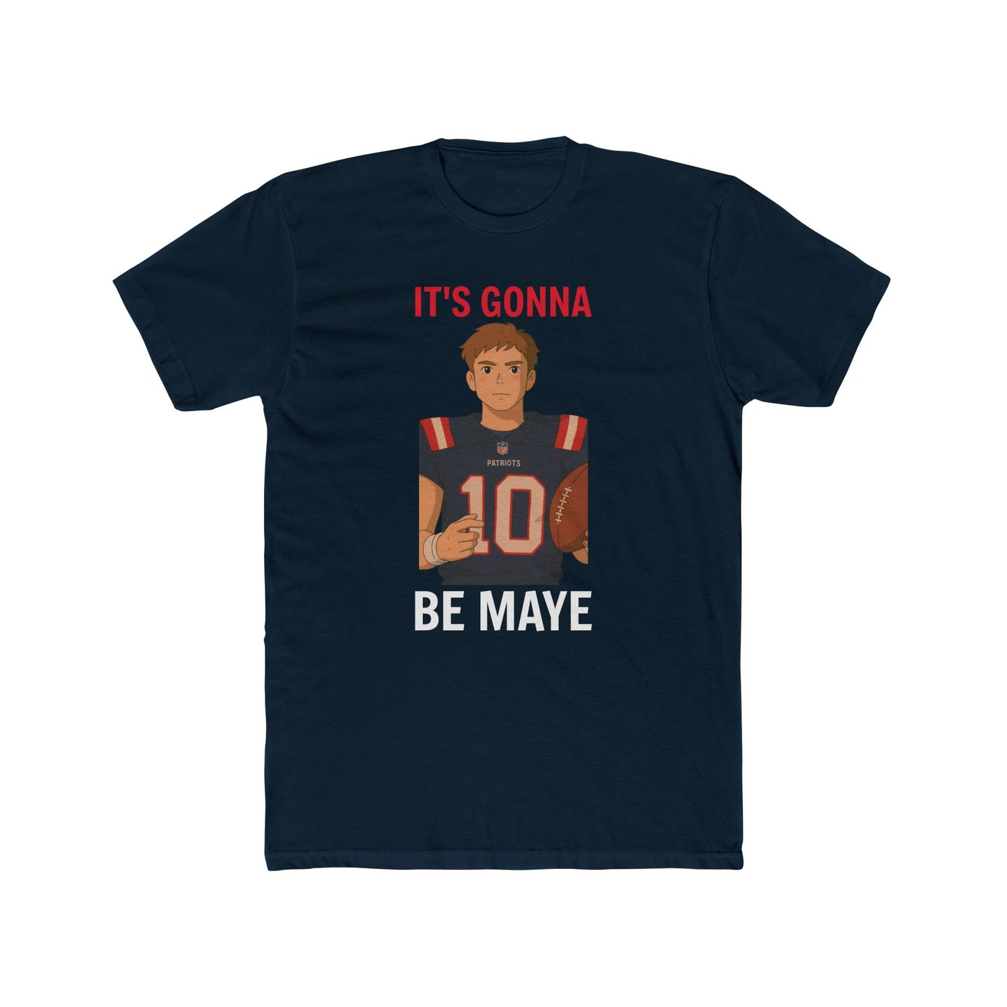 Anime Football 'It's Gonna Be Maye' Cotton Crew Tee