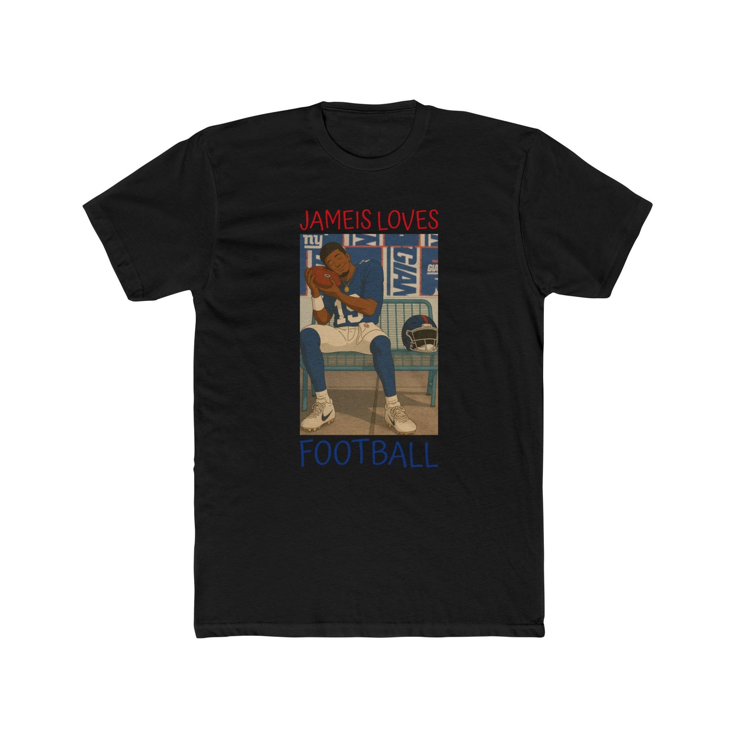 Anime Football 'Jameis Loves Football' Cotton Crew Tee