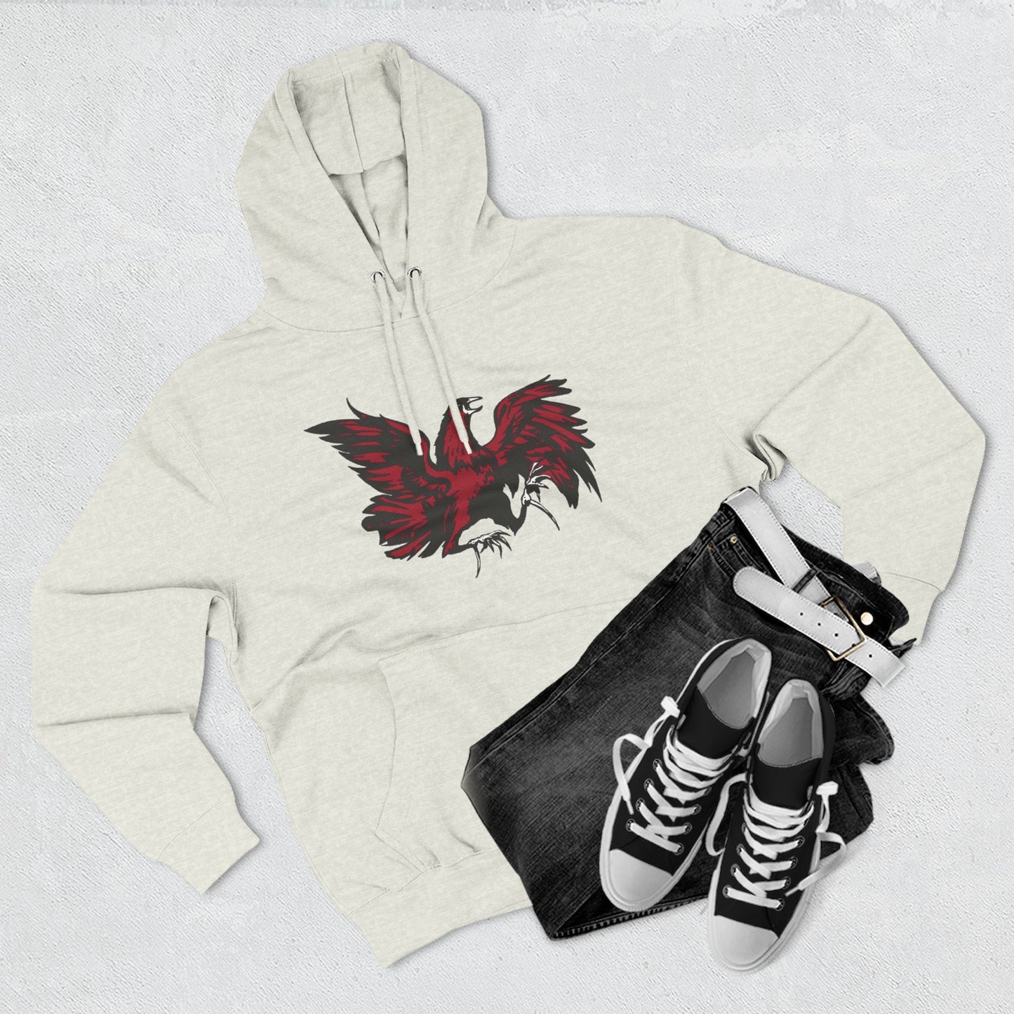 'SC Gamecock' Three-Panel Fleece Hoodie