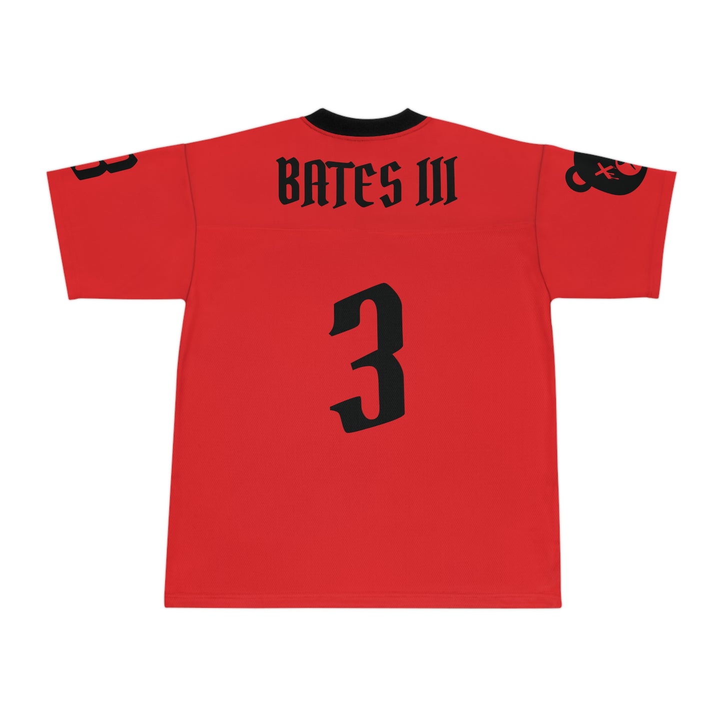 "Wicked Way" #3 Bates III Deady Bears Football Jersey