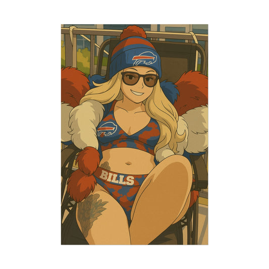 Loco Fits Anime Girls 'Bills Girl Swimsuit 1' Poster