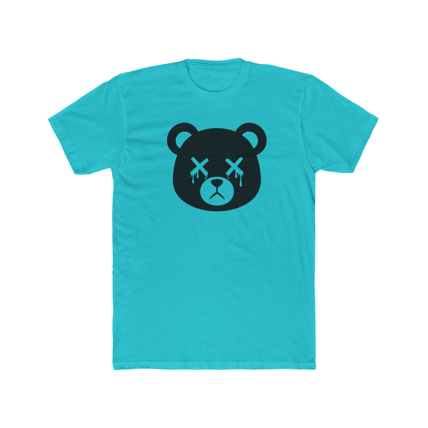 "Wicked Way" Deady Bear Head Solo Cotton Crew T-Shirt (Multi Color Options)