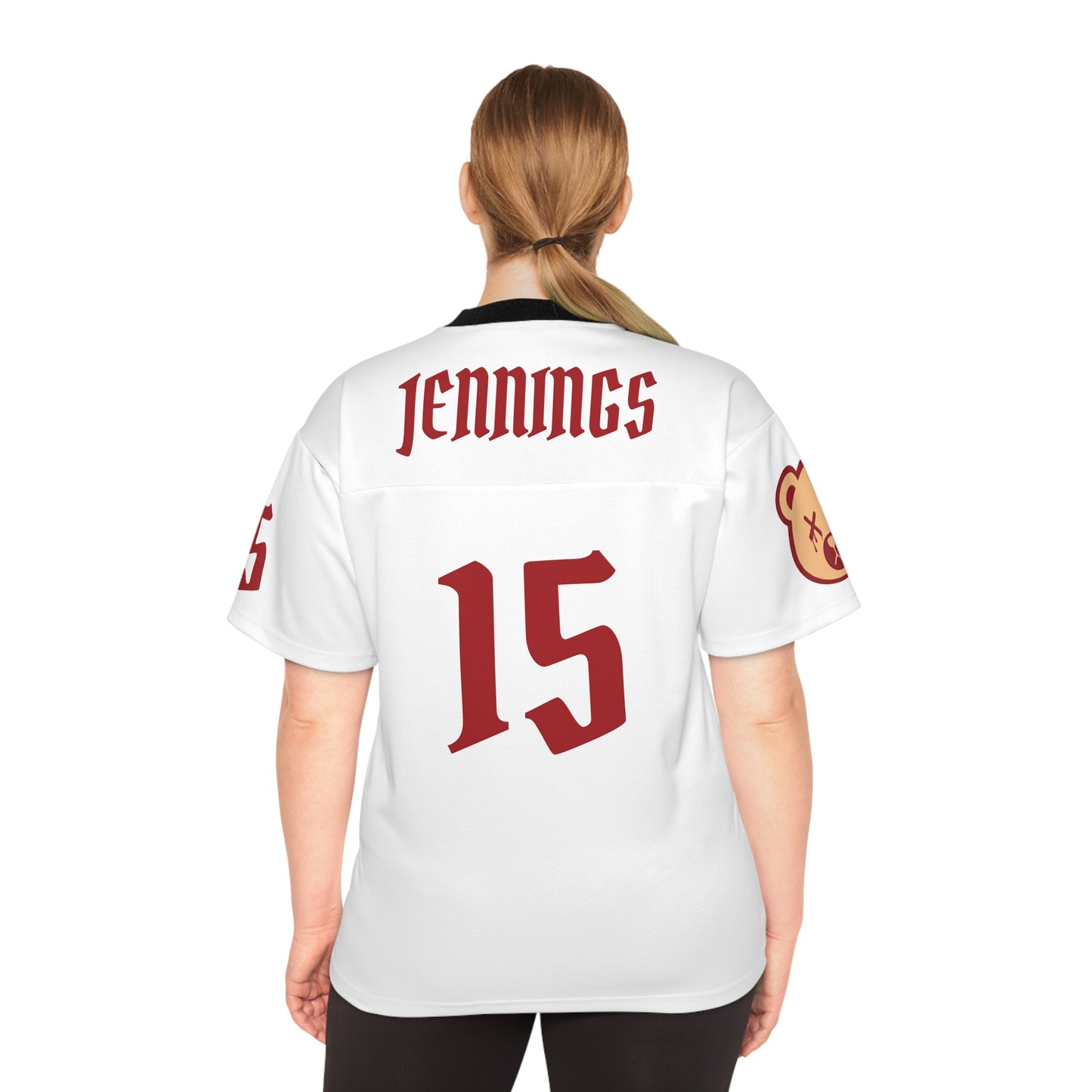 "Wicked Way" #15 Jennings Deady Bears Football Jersey