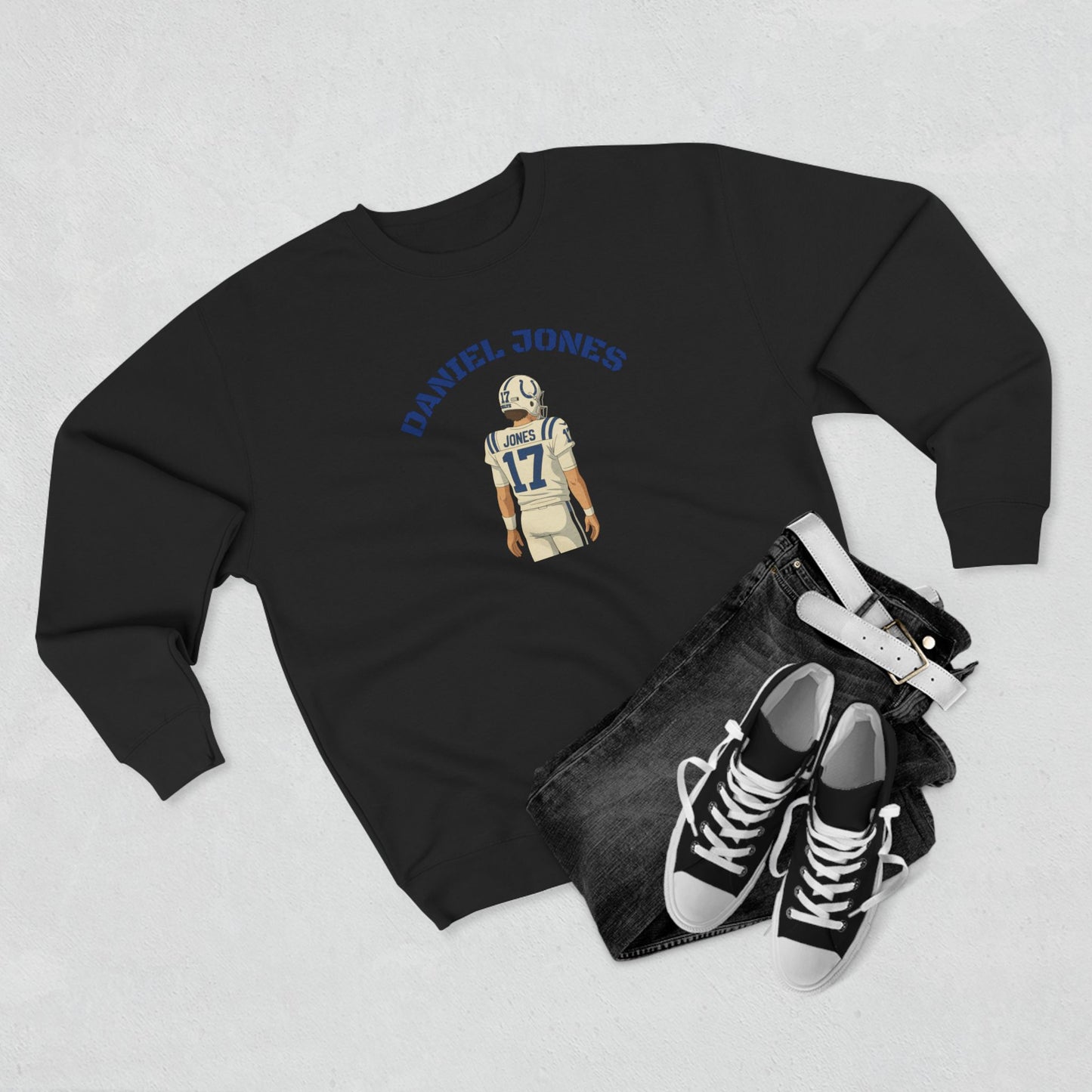 Anime Football 'Daniel Jones' Crewneck Sweatshirt