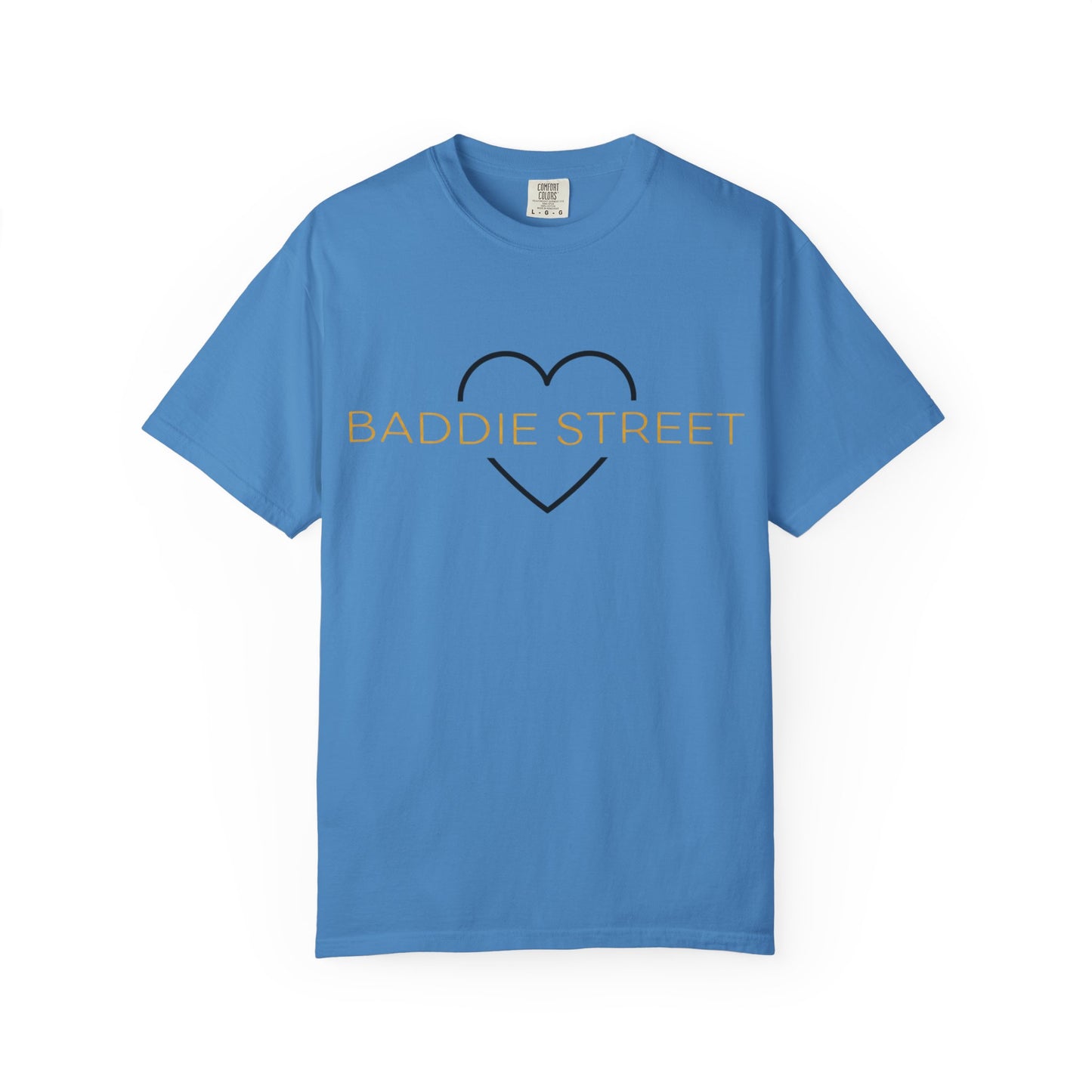 "Baddie Street" Classy Heart Gold Multi Color Option T-Shirt