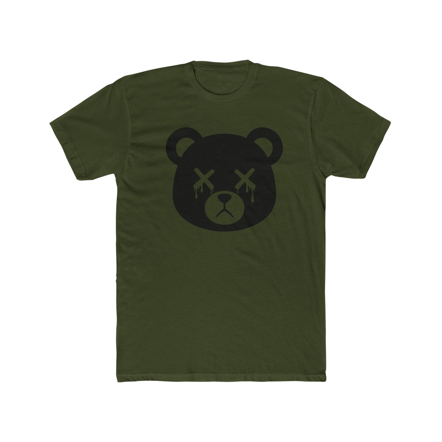 "Wicked Way" Deady Bear Head Solo Cotton Crew T-Shirt (Multi Color Options)