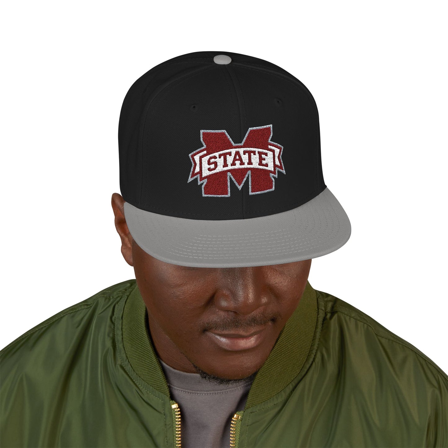 'Mississippi State M' Logo Snapback